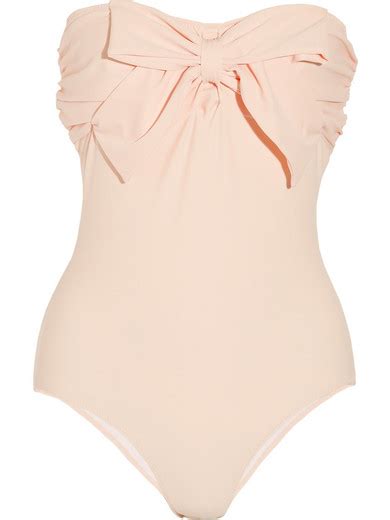 miu miu bow embellished swimsuit on sale|Official Website and Online Boutique .